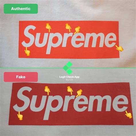 supreme lv box logo tee fake vs real|false supreme box logo.